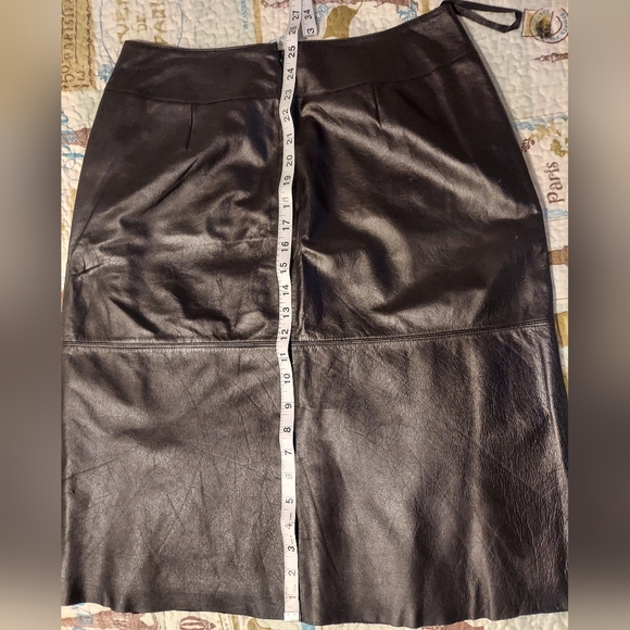🔥 Nordstrom authentic leather skirt - Picture 7 of 9